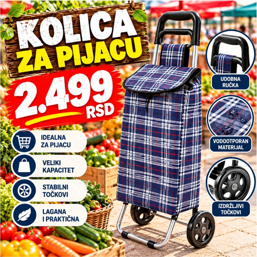 KOLICA ZA PIJACU