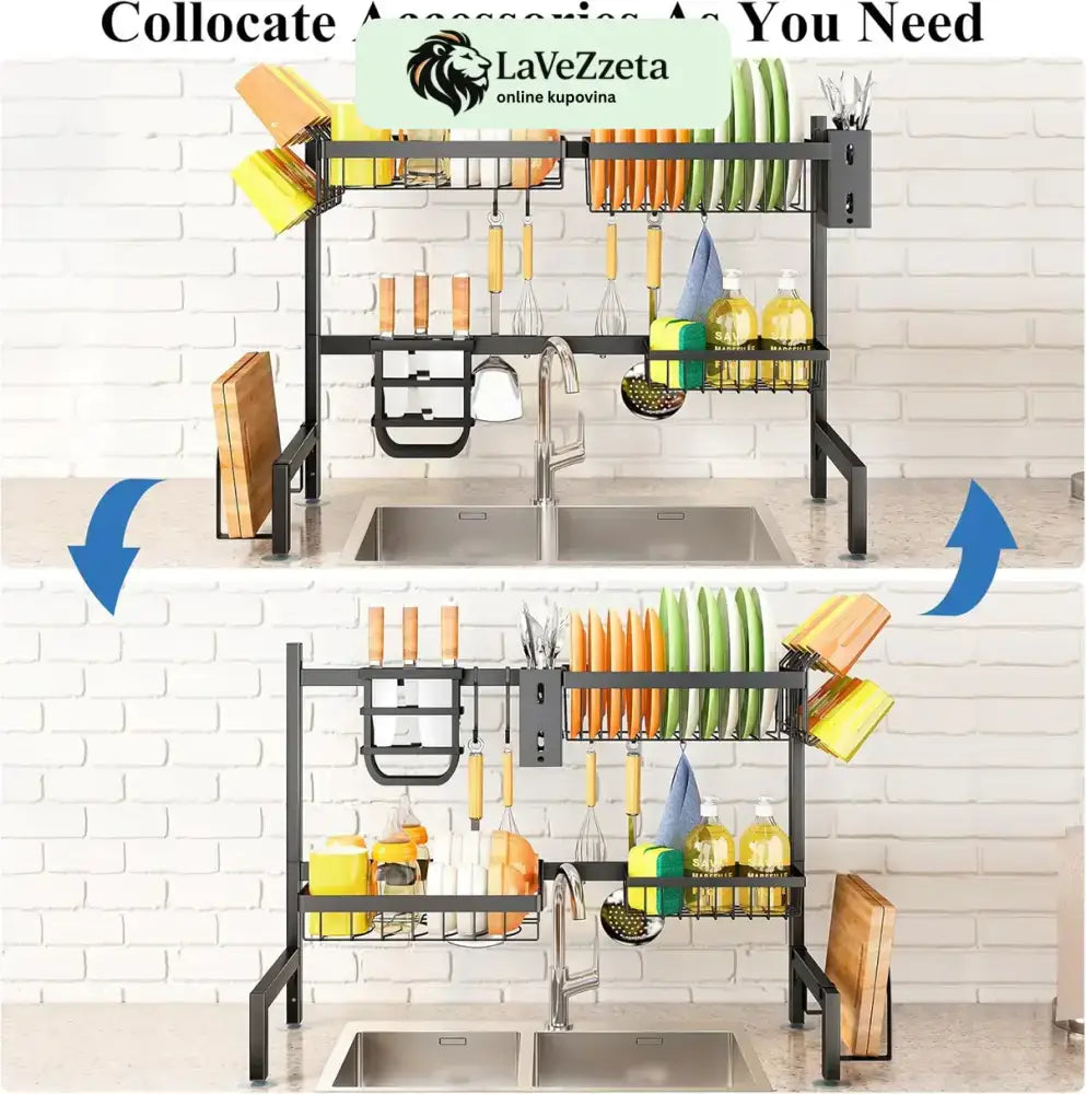KUHINJSKI STALAK IZNAD SUDOPERE-KITCHEN RACK