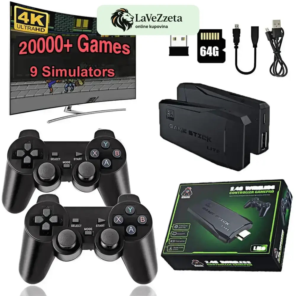 RETRO KONZOLA SA IGRAMA NA USB