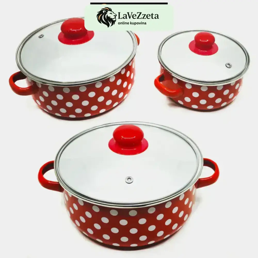 SET RETRO ŠERPI - 5 KOMADA