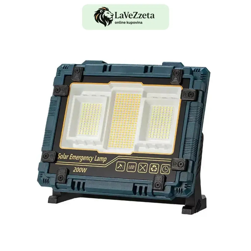 SOLARNA LAMPA I POWERBANK 200W