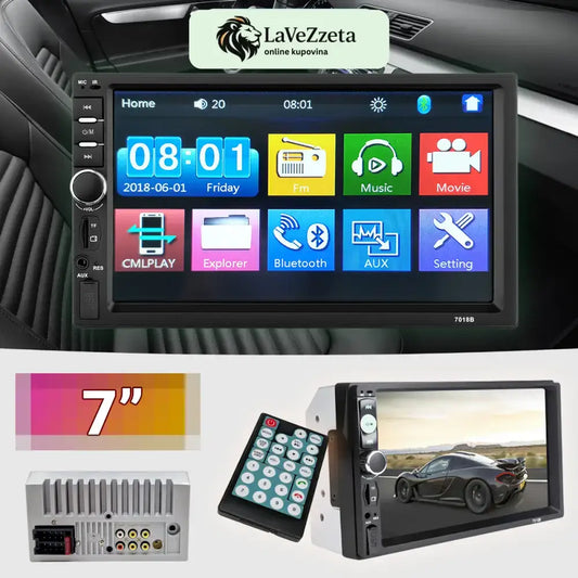 2-DIN AUTOEKRAN RADIO Elektronika