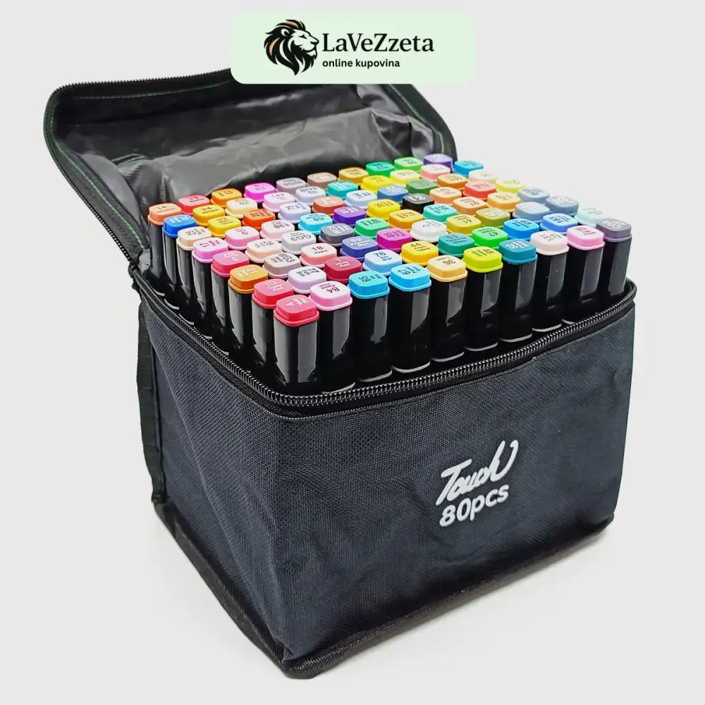 80-DELNI SET FLOMASTERA