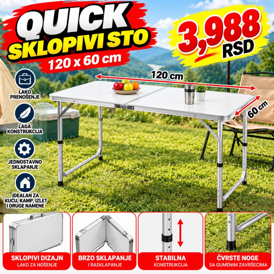 SKLOPIVI STO- QUICK SET