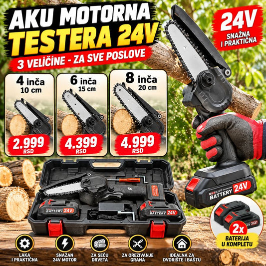 AKU MOTORNA TESTERA 24V