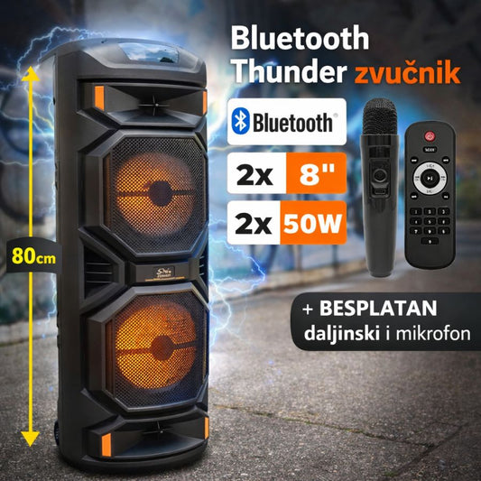 "THUNDER" BLUETOOTH ZVUČNIK