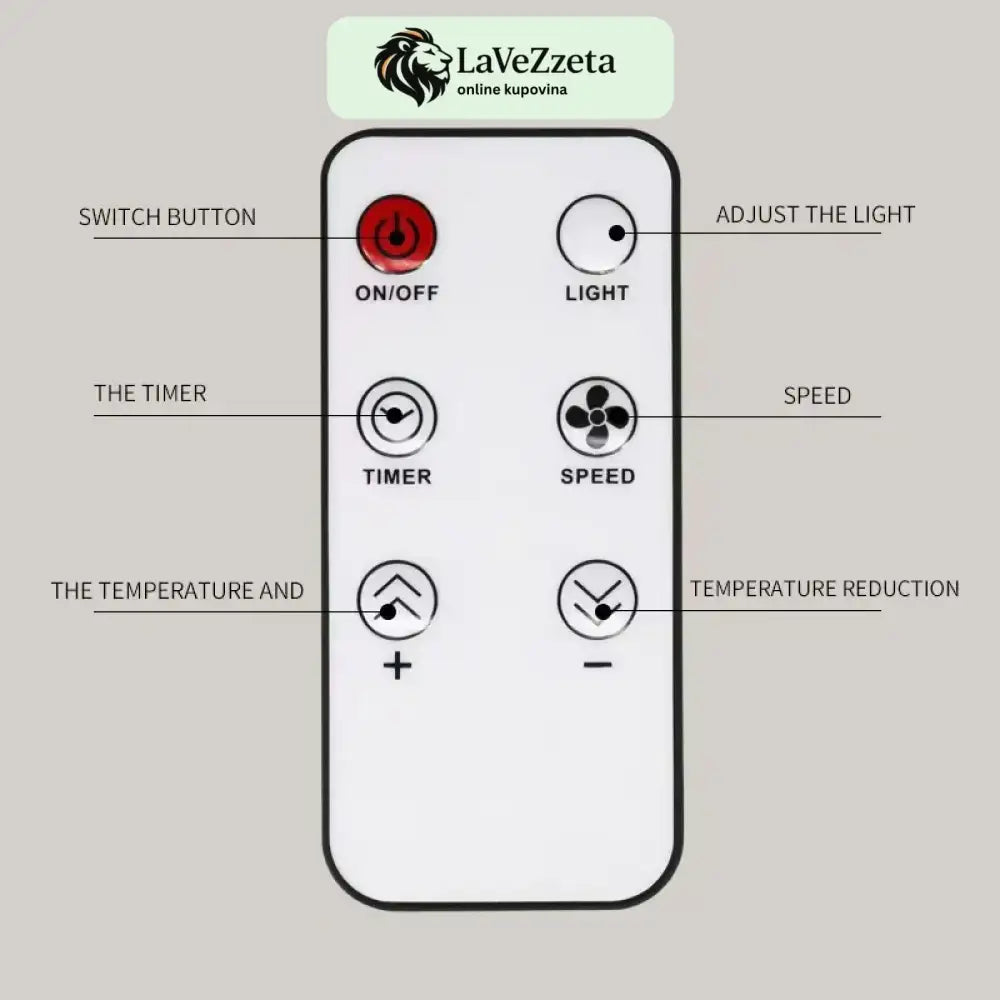 GREJALICA 1000W COLOR HEATER