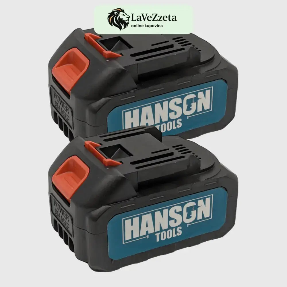 Hanson Aku Udarni Odvija 21V + Set Gedora