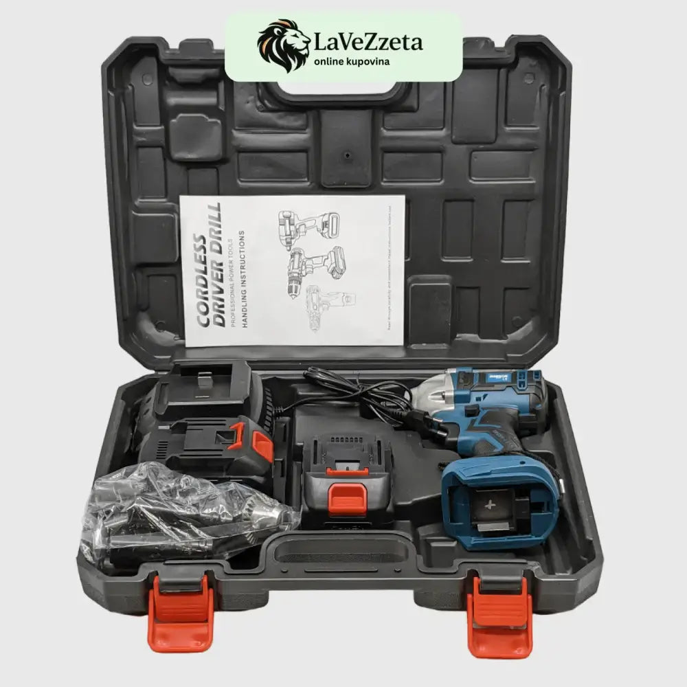 Hanson Aku Udarni Odvija 21V + Set Gedora