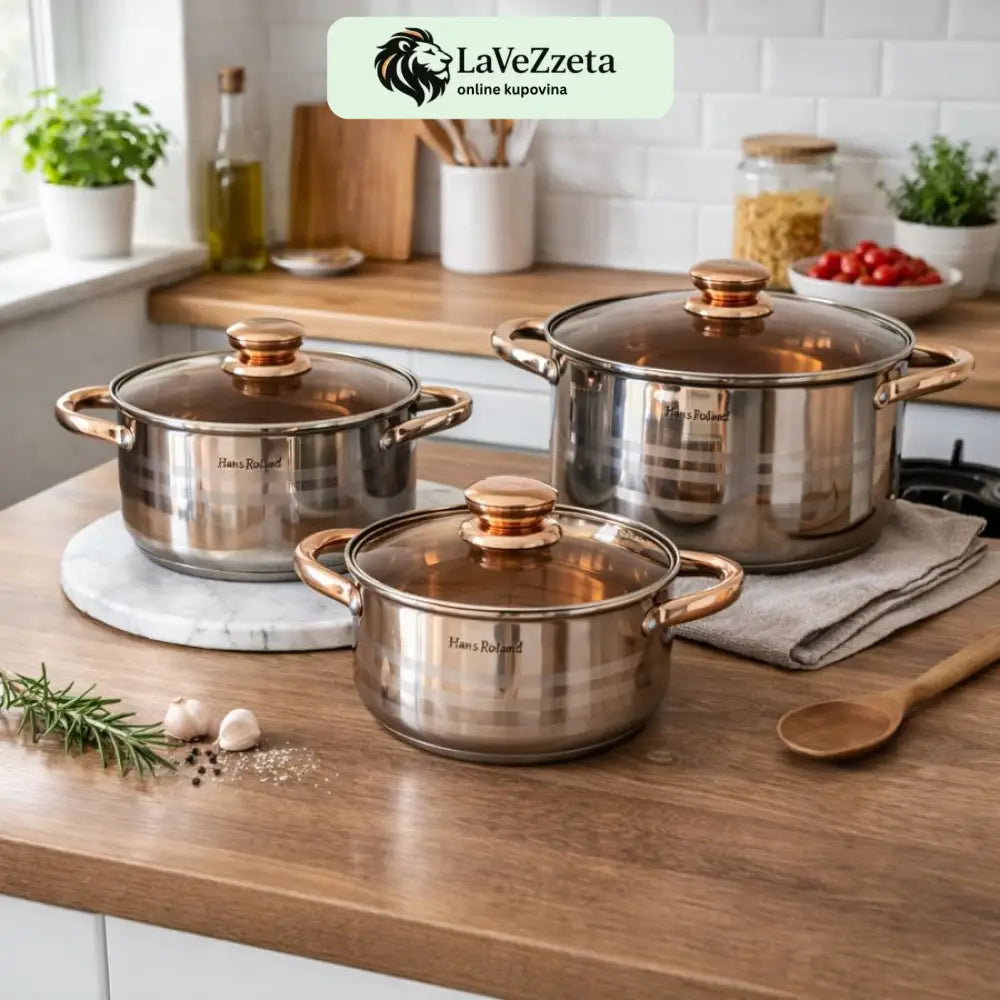 HAUS ROLAND JUMBO SET LONACA 3 KOM