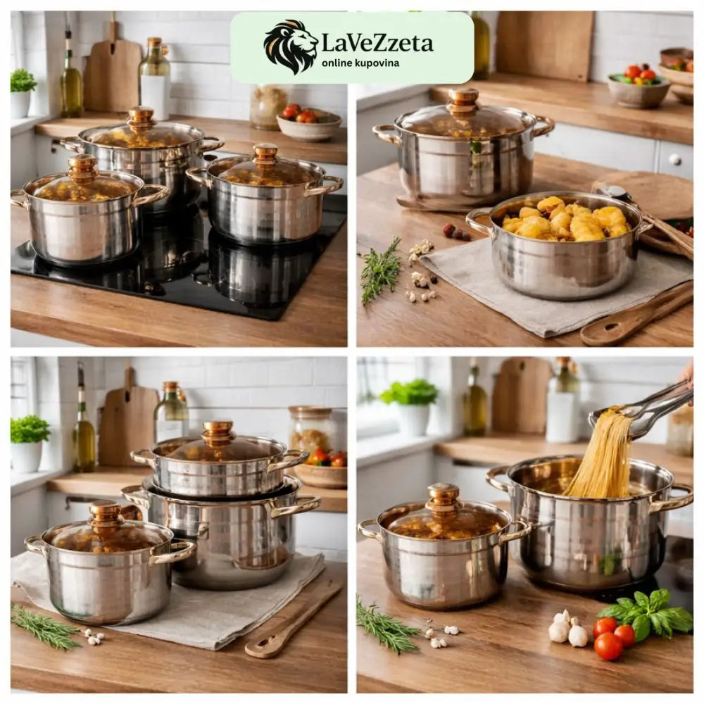 HAUS ROLAND JUMBO SET LONACA 3 KOM