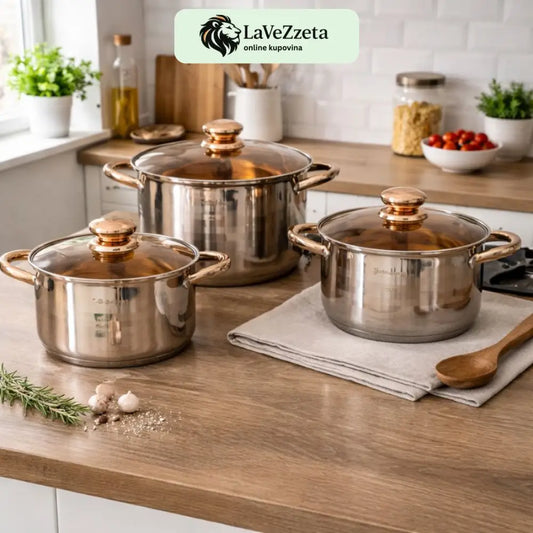 HAUS ROLAND JUMBO SET LONACA 3 KOM