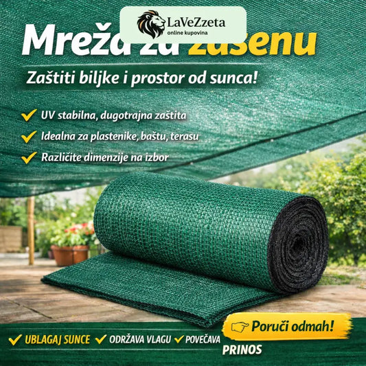 MREŽA ZA ZASENU-PROTIV SUNCA