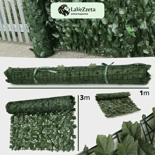 OGRADA OD VESTACKE TRAVE 300X100CM Kućanstvo
