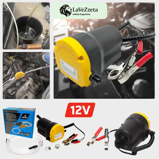 PUMPA PRETOČNA ZA ULJE I BENZIN 12V Alat