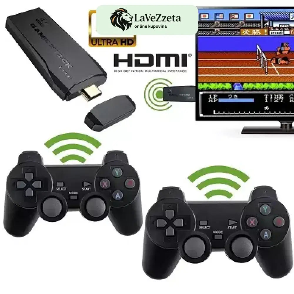 RETRO KONZOLA SA IGRAMA NA USB