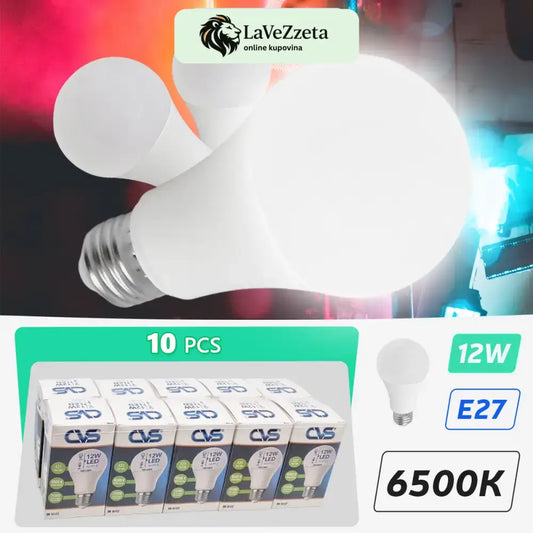 SET 10 KOM-LED SIJALICA 12 W