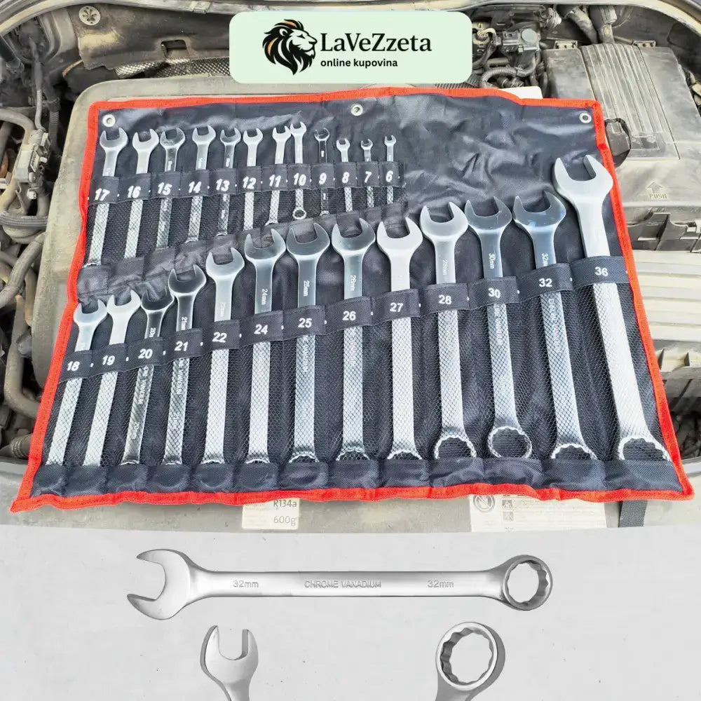 SET OKASTO VILJUŠKASTIH KLJUČEVA 6-36mm Alat