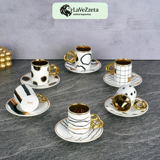 SET ŠOLJICA ZA KAFU-5 KOMADA