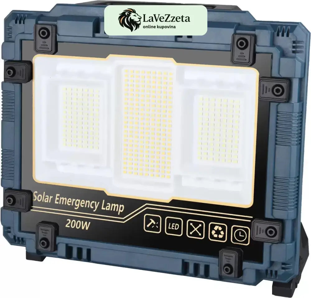 SOLARNA LAMPA I POWERBANK 200W