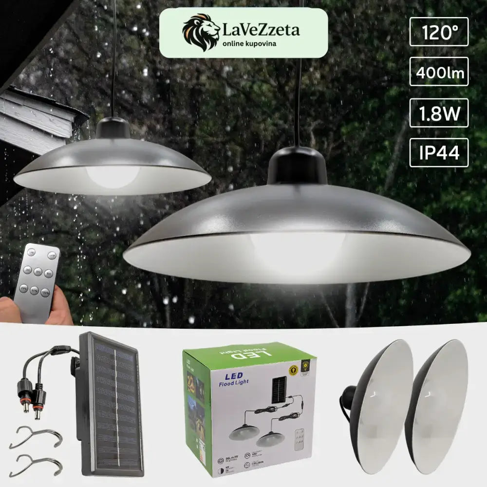 SOLARNA RASVETA SA DVA LUSTERA’EINHEIM’