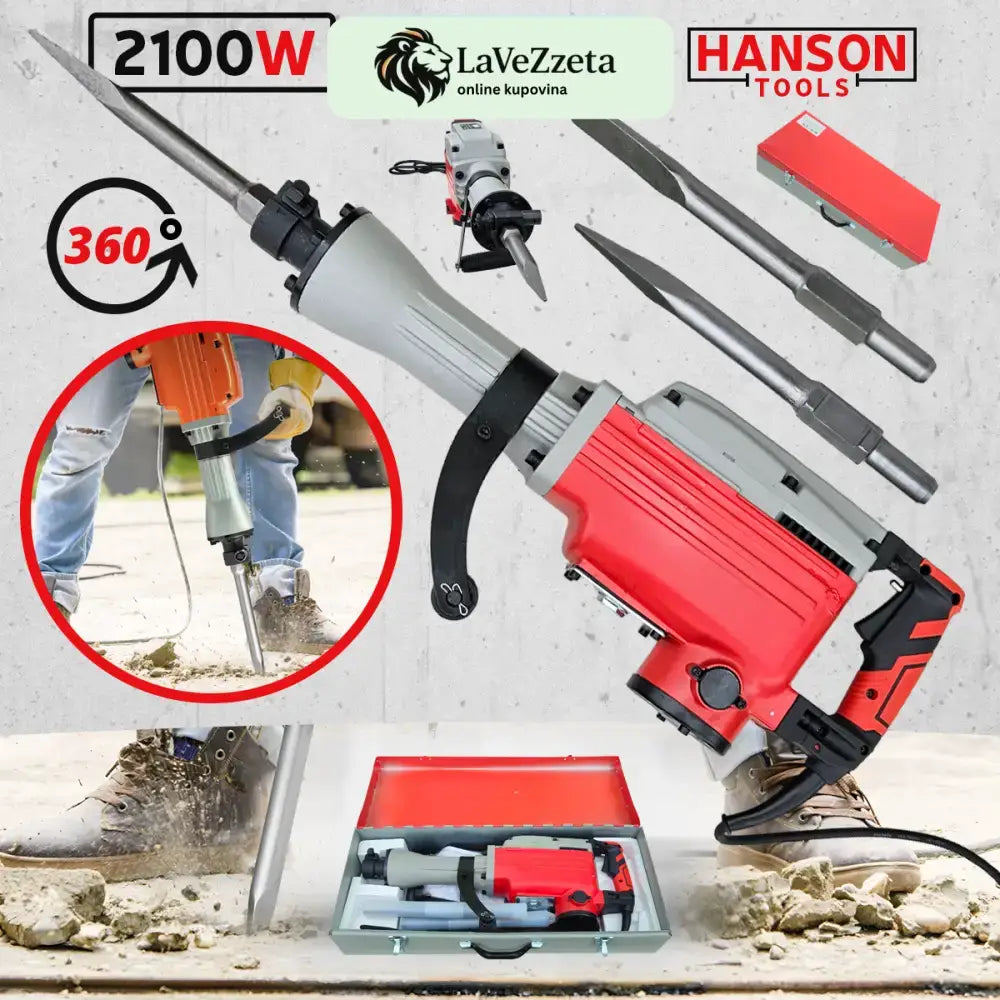 UDARNI ČEKIĆ 2100W 45J